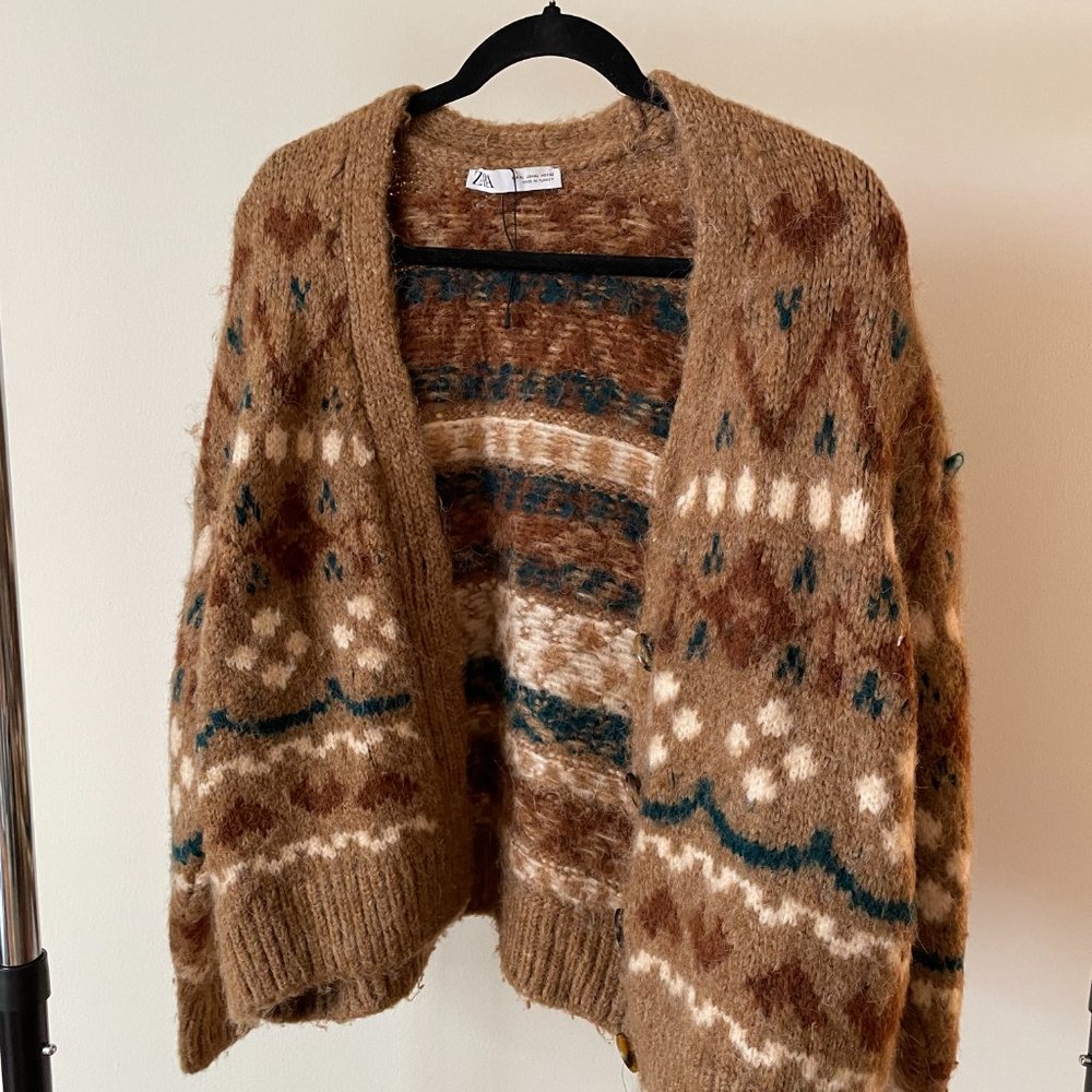 ZARA Knit Cardigan